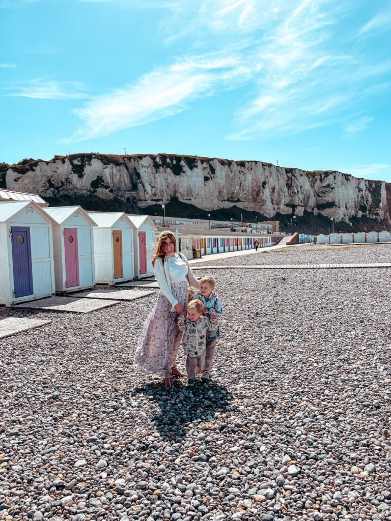 A day at the beach town called Le Tréport in France
