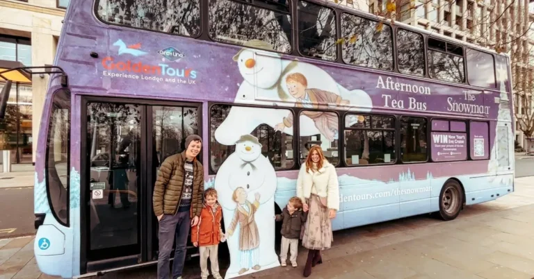 London Christmas Afternoon Tea bus tour review