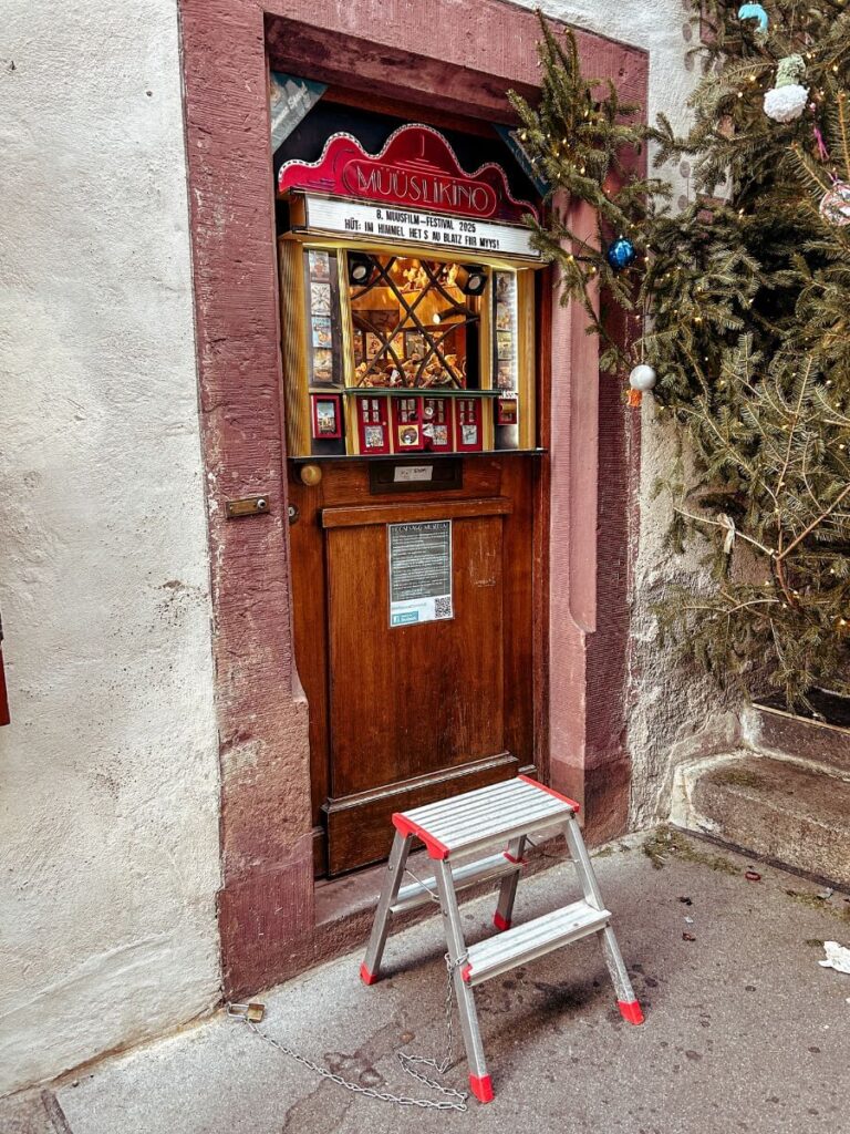 The HoosesaggMuseeum, Basel's smallest museum and a fun thing to see in Basel with kids.