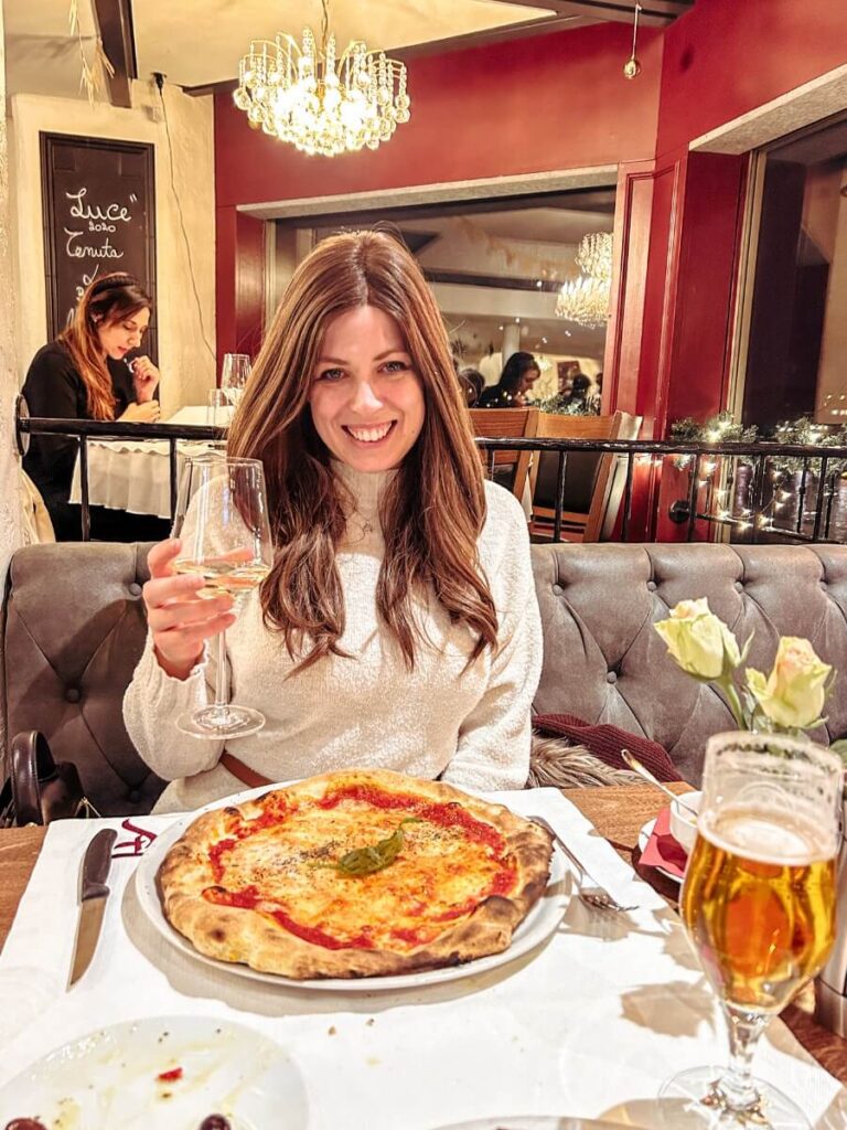 Pizza at Restaurant Fiorentina in Basel