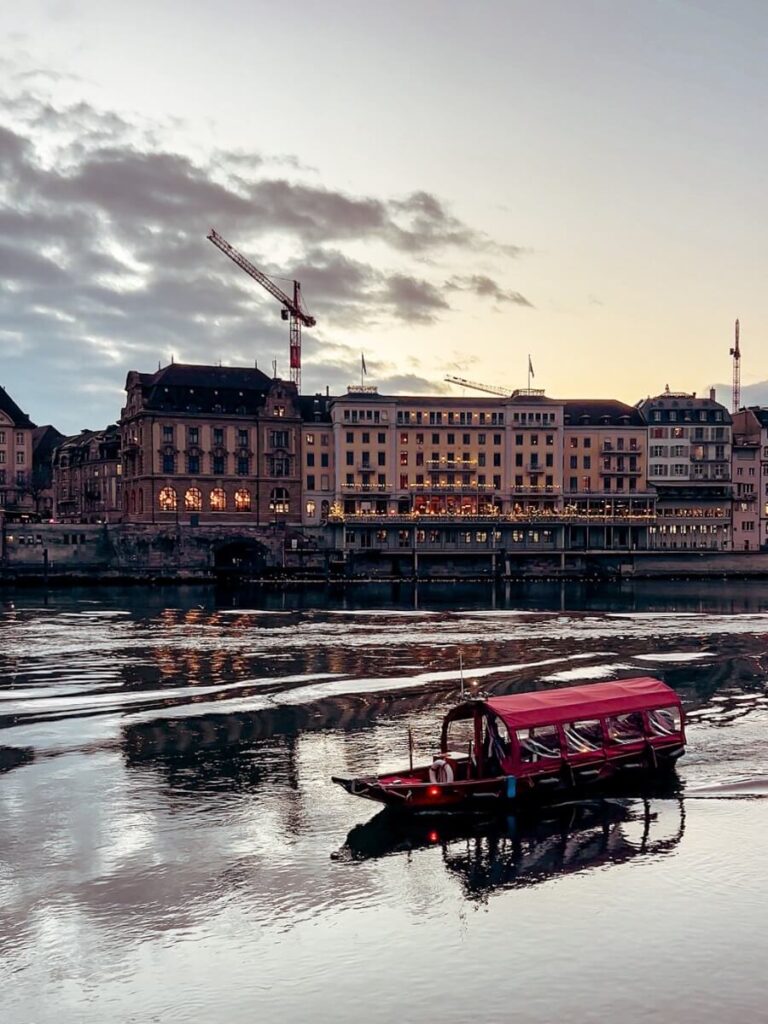 The Rhykönig boat cruise on the Rhine River.