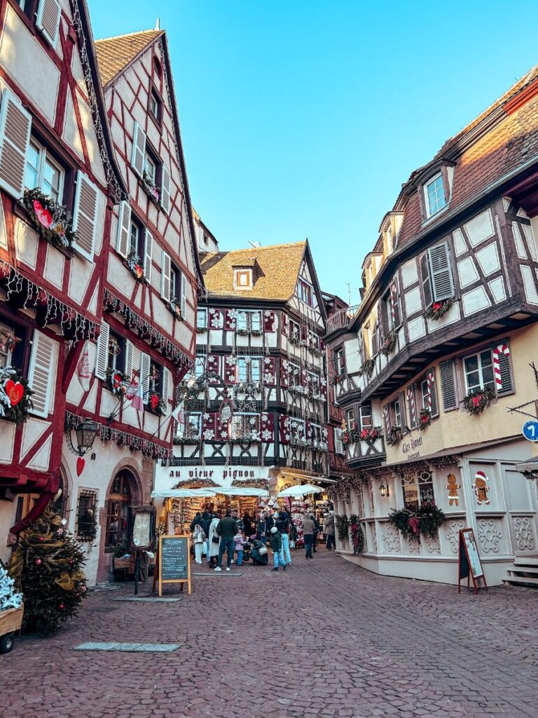 Street in the Old Town of Colmar, a beautiful place ot explore.