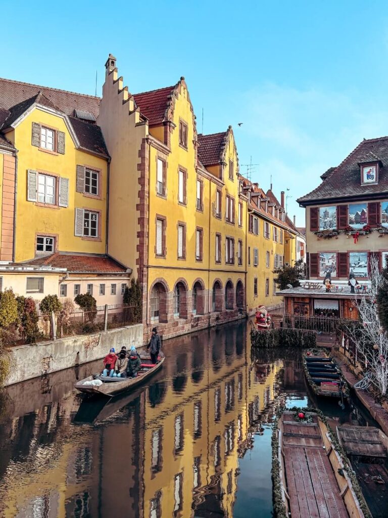 The canals of La Petite Venise. A must visit area when spending a day in Colmar.