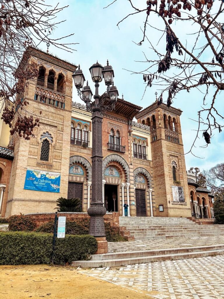 Museum of Popular Arts and Customs of Seville located in Parque de María Luisa, Seville