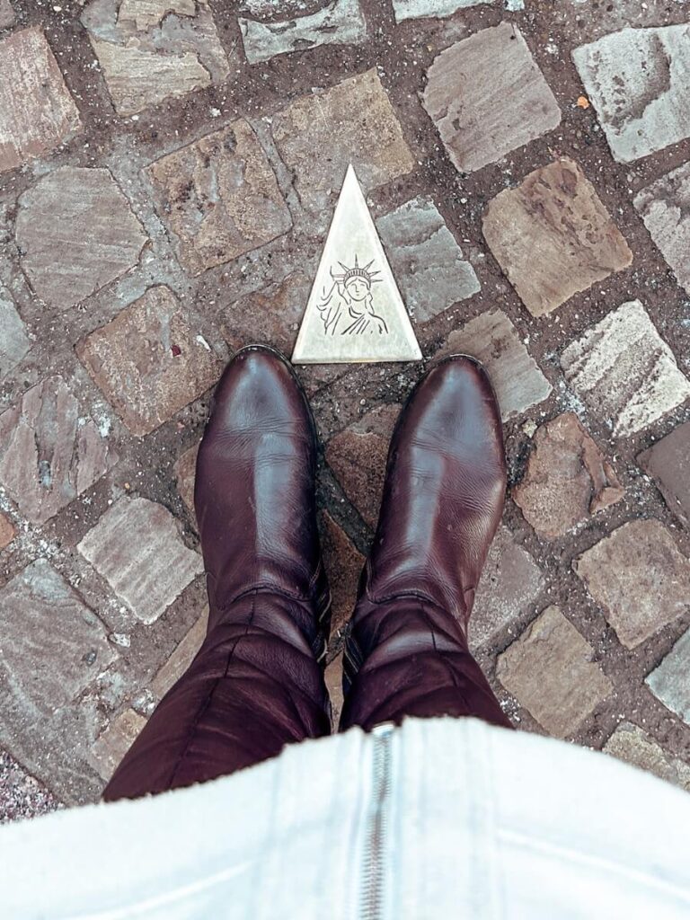 The Statue of Liberty trail is the perfect way to explore Colmar in a day.