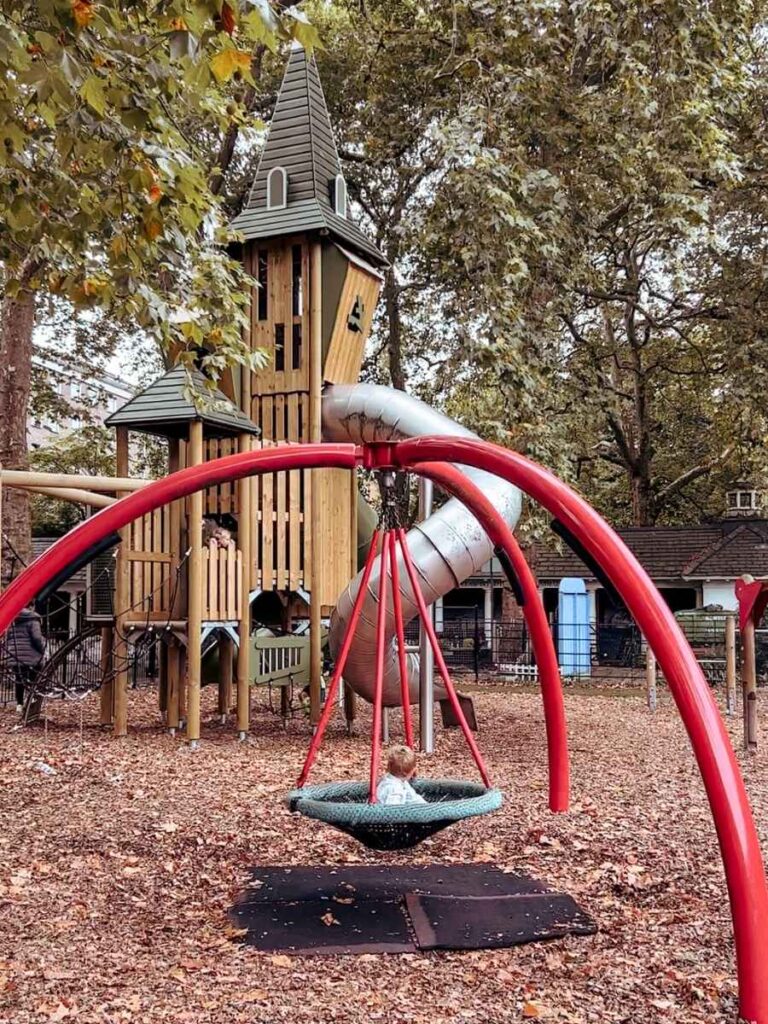 Coram's Fields, a hidden gem playground in London kids will love