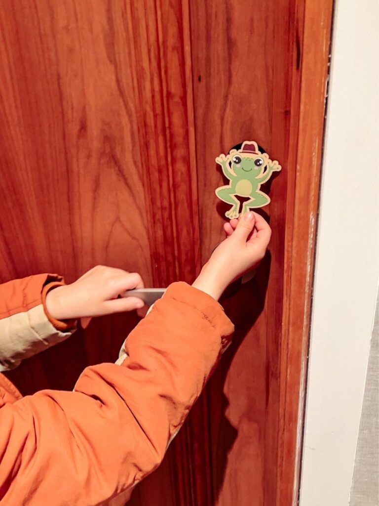 Frog Keycard for children at Park Hyatt London River Thames