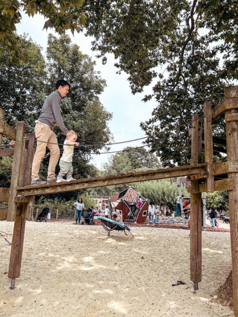 Hanover Gate Children's Playground in The Regent's Park