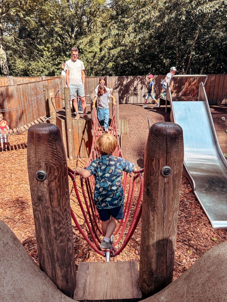 St James' Park Playground, a great spot for tourists visiting London.