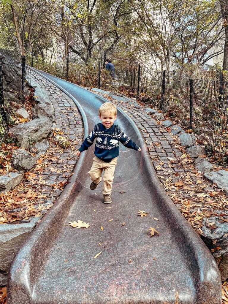 Billy Johnson Playground is one of the best in ventral Park for kids and toddlers. 