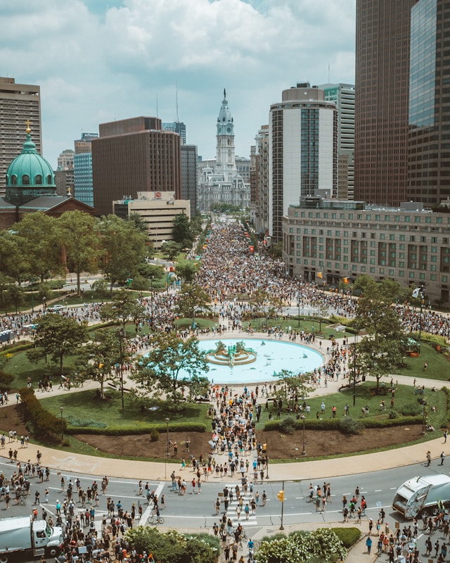 Franklin Square. A lovely stop to add to your one day in Philadelphia itinerary. 
