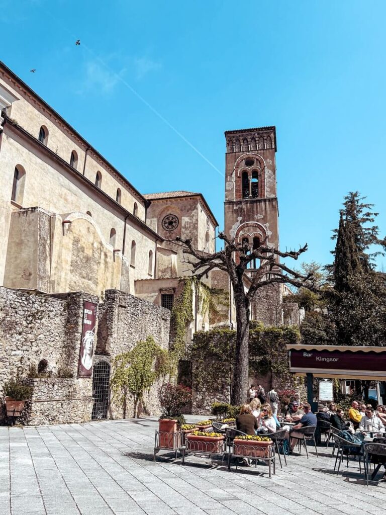 Piazza Central is one of the main places to see in Ravello.