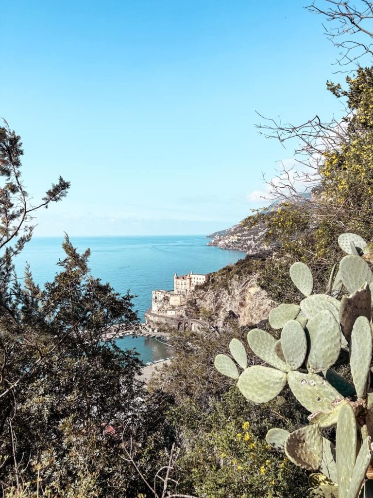 Incredible views from walking the Path of the Lemons. One of the best things to do in Maiori, Italy. 