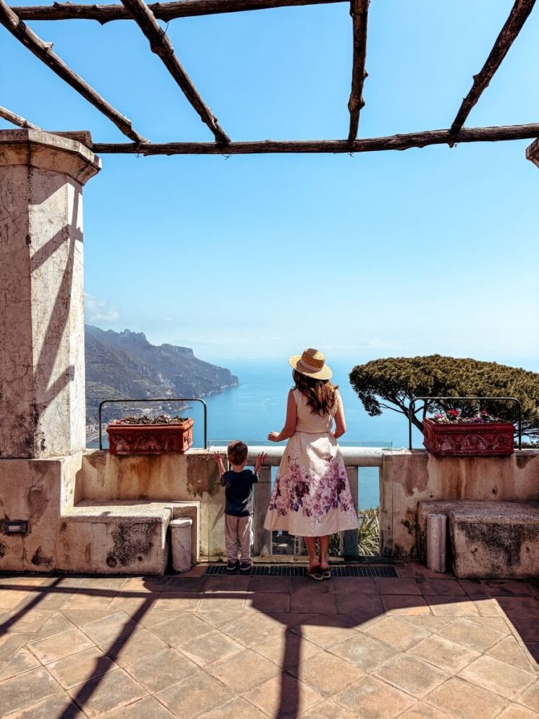 Gorgeous views from Ravello, a must add stop on your Amalfi Coast itinerary. 
