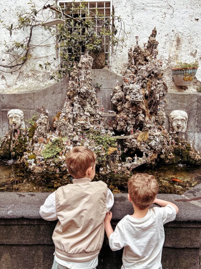 The Fontana Cap è Ciuccio fountain is an interesting thing to see in Amalfi Town.