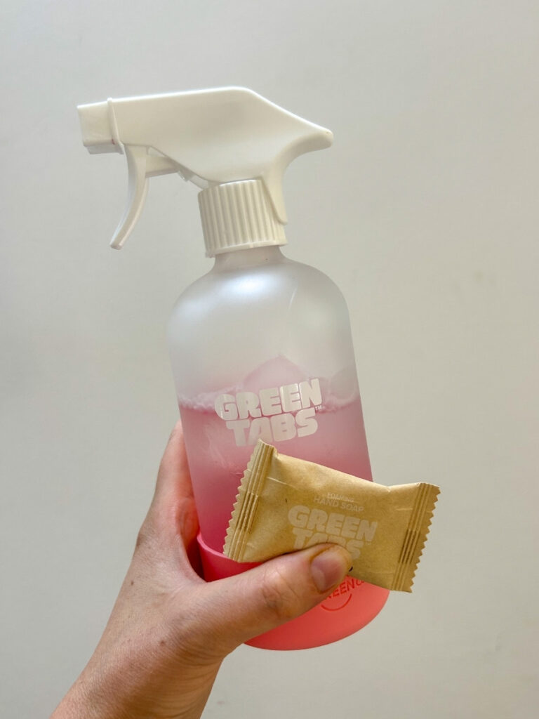 The Green Co. Cleaning Spray is one of my favourite eco-friendly home switches.