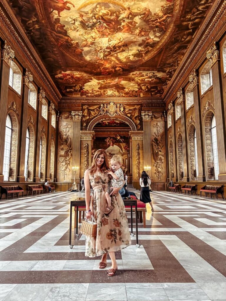 The Painted Hall in Greenwich is a real hidden gem and one of the most beautiful, unique things to do in London. 