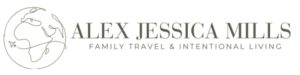 Alex Jessica Mills - Family Travel and Lifestyle Blog Logo