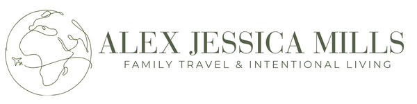 Alex Jessica Mills - Family Travel and Lifestyle Blog Logo