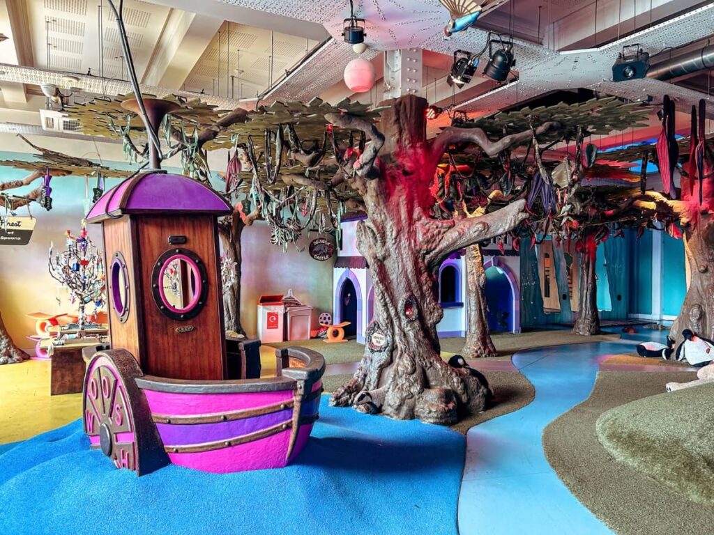 The Children's Discovery Story Centre in Stratford. A fun indoor activity in London for kids.