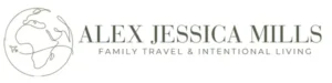 Alex Jessica Mills - Family Travel and Lifestyle Blog Logo