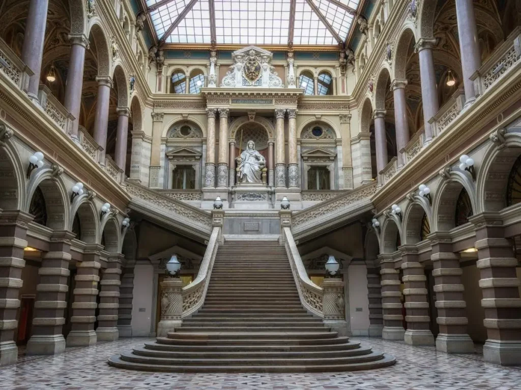 The stunning Palace of Justice, one of the best things to see in  Vienna.